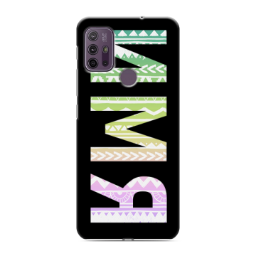 Силиконовый чехол на Lenovo K13 Note с принтом ИМЯ