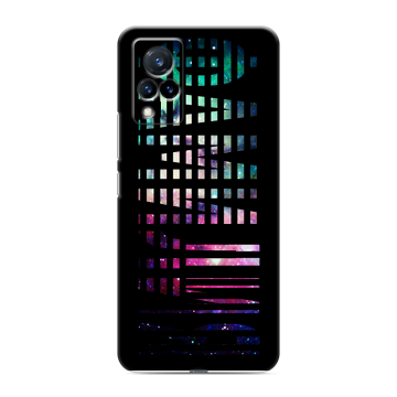 Силиконовый противоударный чехол на Vivo V21 с принтом ФАМИЛИЯ