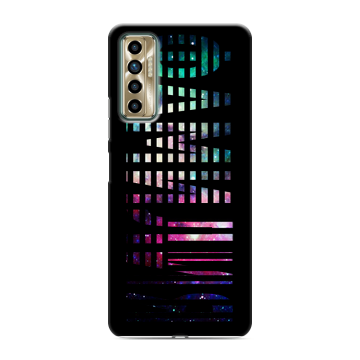 Силиконовый чехол на Tecno Camon 17P с принтом ФАМИЛИЯ