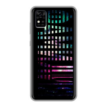 Силиконовый чехол на ZTE Blade A31 с принтом ФАМИЛИЯ