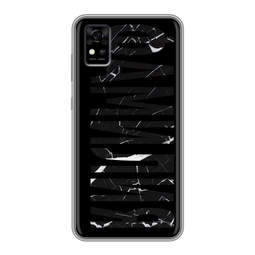 Силиконовый чехол на ZTE Blade A31 с принтом ФАМИЛИЯ