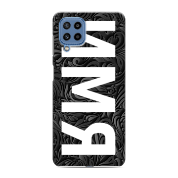 Силиконовый чехол на Samsung Galaxy M32 с принтом ИМЯ