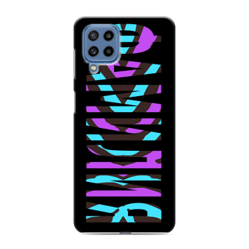 Силиконовый чехол на Samsung Galaxy M32 с принтом ФАМИЛИЯ