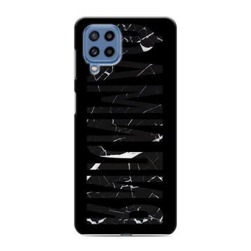 Силиконовый чехол на Samsung Galaxy M32 с принтом ФАМИЛИЯ