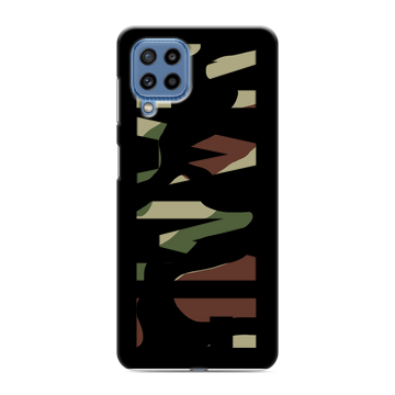Силиконовый чехол на Samsung Galaxy M32 с принтом NAME
