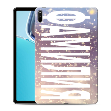 Силиконовый чехол на Huawei MatePad 11 (2021) с принтом ФАМИЛИЯ