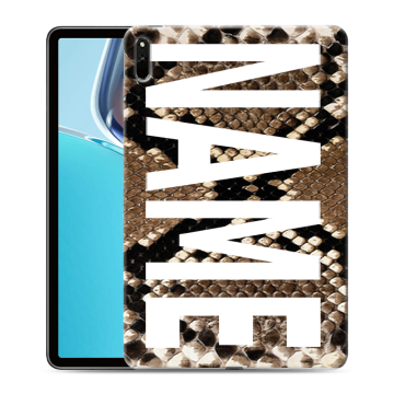 Силиконовый чехол на Huawei MatePad 11 (2021) с принтом NAME