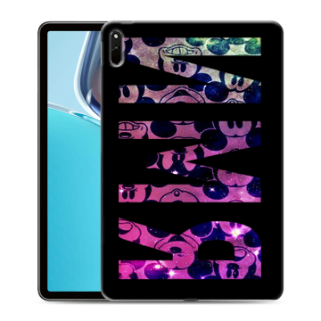 Силиконовый чехол на Huawei MatePad 11 (2021) с принтом ИМЯ