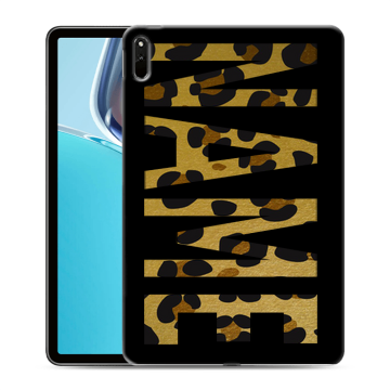 Силиконовый чехол на Huawei MatePad 11 (2021) с принтом NAME