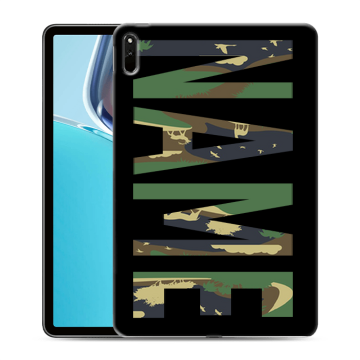 Силиконовый чехол на Huawei MatePad 11 (2021) с принтом NAME