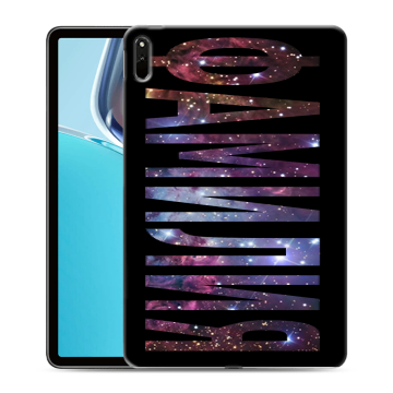Силиконовый чехол на Huawei MatePad 11 (2021) с принтом ФАМИЛИЯ