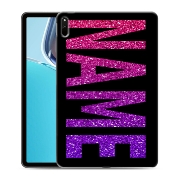 Силиконовый чехол на Huawei MatePad 11 (2021) с принтом NAME
