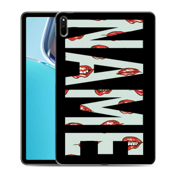 Силиконовый чехол на Huawei MatePad 11 (2021) с принтом NAME