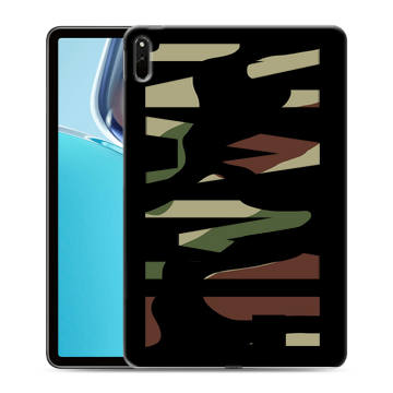 Силиконовый чехол на Huawei MatePad 11 (2021) с принтом NAME