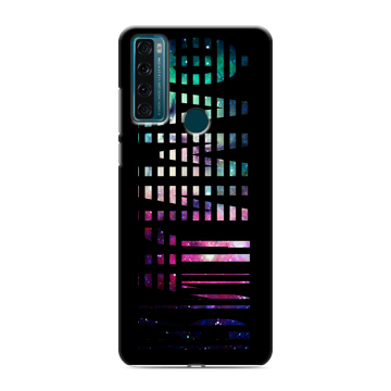 Силиконовый чехол на TCL 20 SE с принтом ФАМИЛИЯ