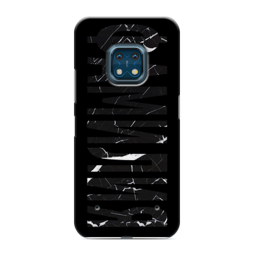 Силиконовый противоударный чехол на Nokia XR20 с принтом ФАМИЛИЯ