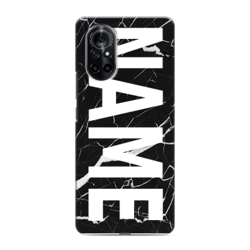 Силиконовый чехол на Huawei Nova 8 с принтом NAME