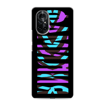 Силиконовый чехол на Huawei Nova 8 с принтом ФАМИЛИЯ