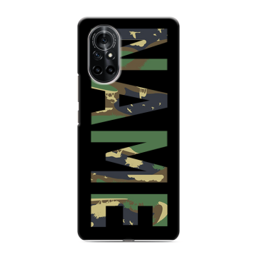 Силиконовый чехол на Huawei Nova 8 с принтом NAME