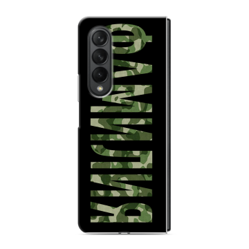 Пластиковый чехол на Samsung Galaxy Z Fold 3 с принтом ФАМИЛИЯ
