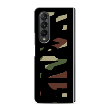 Пластиковый чехол на Samsung Galaxy Z Fold 3 с принтом NAME