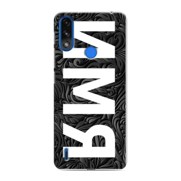 Силиконовый чехол на Lenovo K13 с принтом ИМЯ