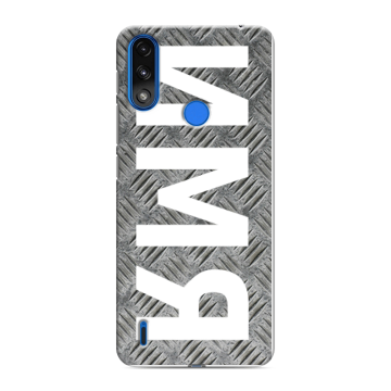 Силиконовый чехол на Lenovo K13 с принтом ИМЯ