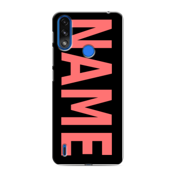 Силиконовый чехол на Lenovo K13 с принтом NAME