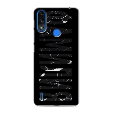Силиконовый чехол на Lenovo K13 с принтом ФАМИЛИЯ
