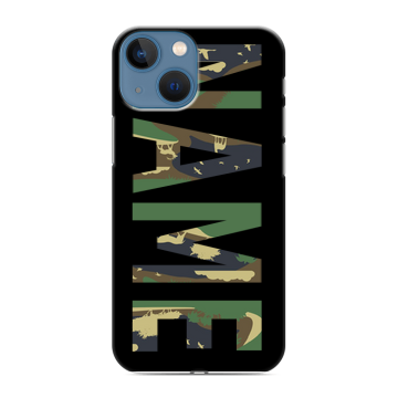 Силиконовый чехол на Iphone 13 Mini с принтом NAME
