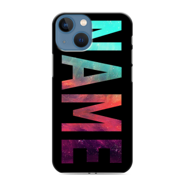 Силиконовый чехол на Iphone 13 Mini с принтом NAME