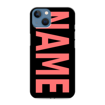 Силиконовый чехол на Iphone 13 с принтом NAME