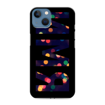Силиконовый чехол на Iphone 13 с принтом ИМЯ