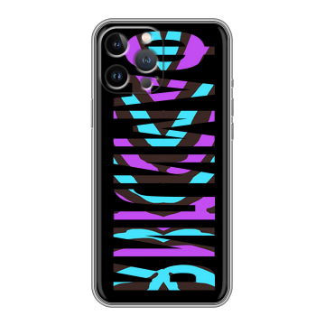 Силиконовый чехол на Iphone 13 Pro Max с принтом ФАМИЛИЯ