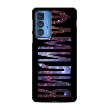Силиконовый чехол на Motorola Edge 20 Pro с принтом ФАМИЛИЯ
