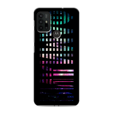 Силиконовый чехол на Motorola Moto G30 с принтом ФАМИЛИЯ