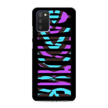 Силиконовый чехол на Samsung Galaxy A03s с принтом ФАМИЛИЯ