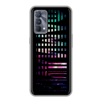 Силиконовый чехол на Realme GT Master Edition с принтом ФАМИЛИЯ