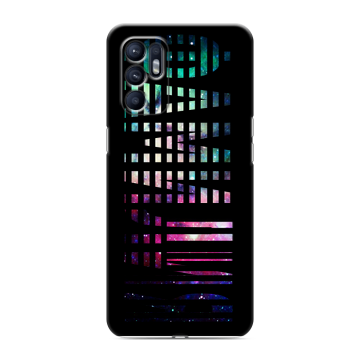 Силиконовый чехол на OPPO Reno6 с принтом ФАМИЛИЯ