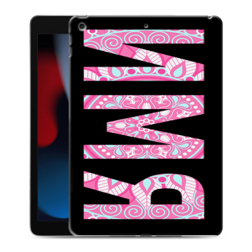 Силиконовый чехол на Ipad 10.2 (2021) с принтом ИМЯ