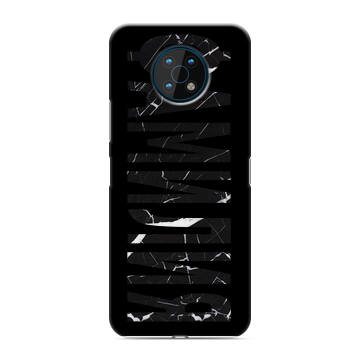 Силиконовый чехол на Nokia G50 с принтом ФАМИЛИЯ