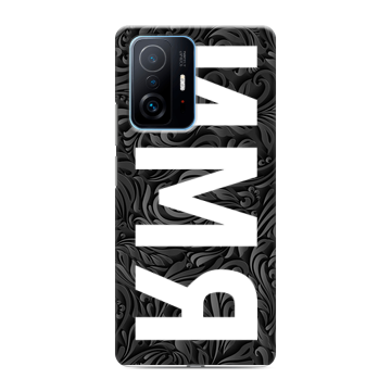 Силиконовый чехол на Xiaomi 11T с принтом ИМЯ