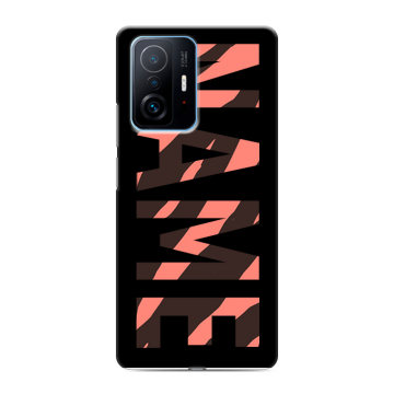 Силиконовый чехол на Xiaomi 11T с принтом NAME