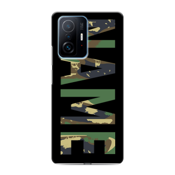 Силиконовый чехол на Xiaomi 11T с принтом NAME