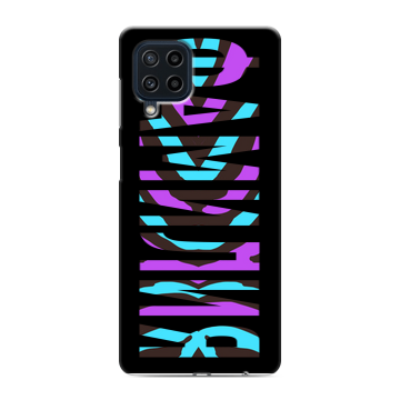 Силиконовый чехол на Samsung Galaxy M22 с принтом ФАМИЛИЯ