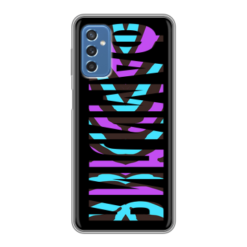 Силиконовый чехол на Samsung Galaxy M52 5G с принтом ФАМИЛИЯ