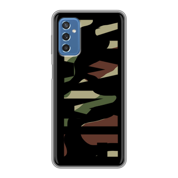 Силиконовый чехол на Samsung Galaxy M52 5G с принтом NAME