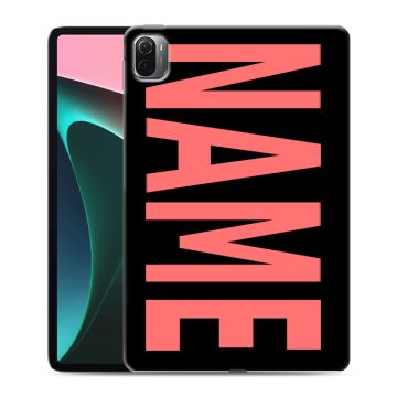 Силиконовый чехол на Xiaomi Pad 5 с принтом NAME