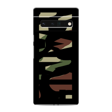 Силиконовый чехол на Google Pixel 6 Pro с принтом NAME