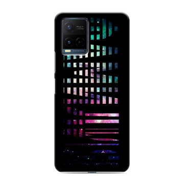Силиконовый чехол на Vivo Y21 с принтом ФАМИЛИЯ